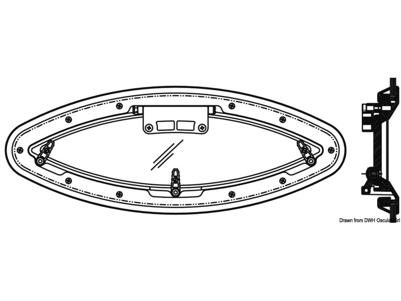 Oblò BOMAR Flagship apribile