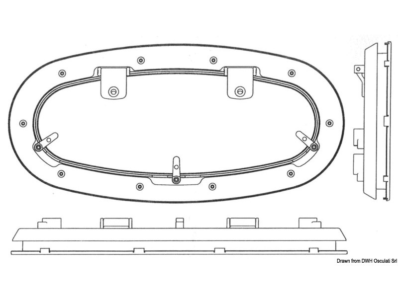 Oblò BOMAR Flagship apribile