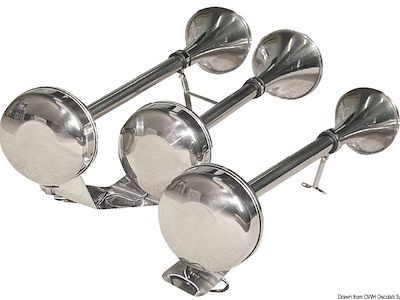 Tromba a membrana a corno