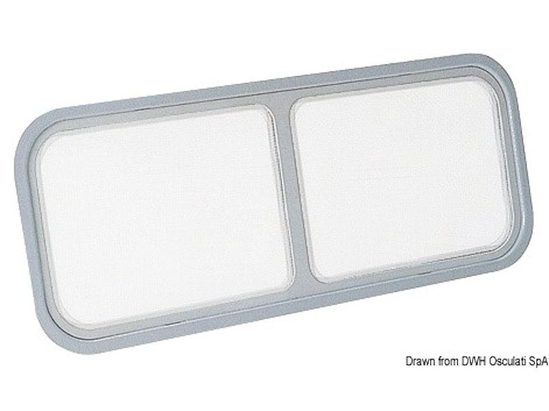 Oblò LEWMAR in acciaio AISI 316