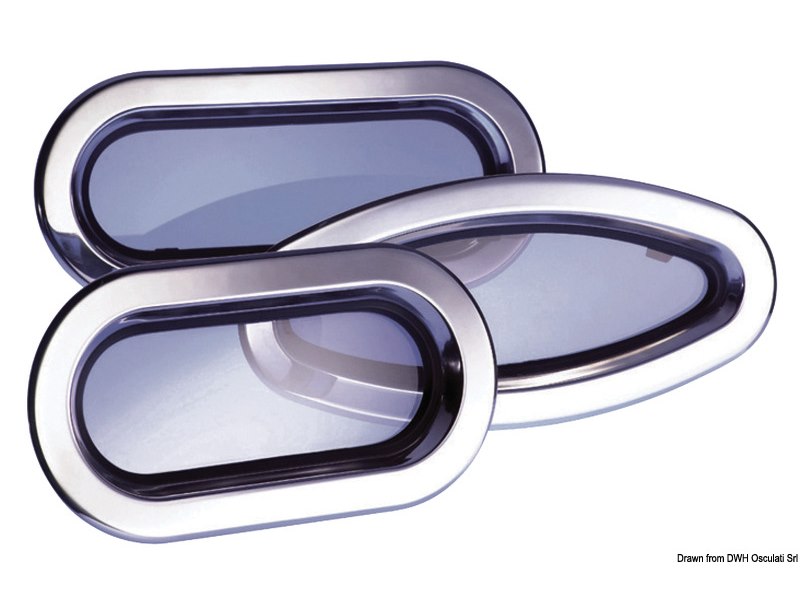 Oblò LEWMAR in acciaio AISI 316