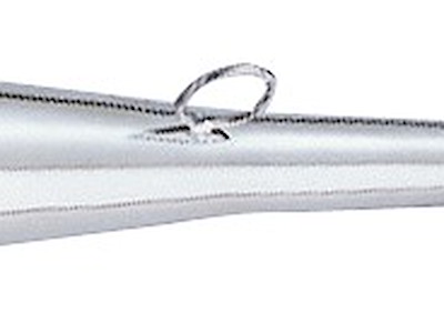 Corno in acciaio inox 185 mm 