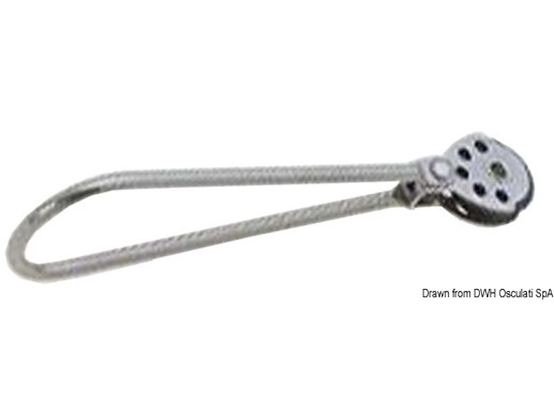 Anello trapezio con bozzello 