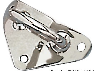 Piastra inox 55/60 mm 