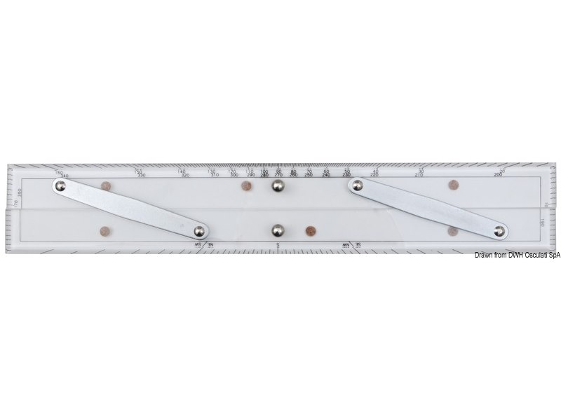 Righe nautiche Micron a parallelogramma