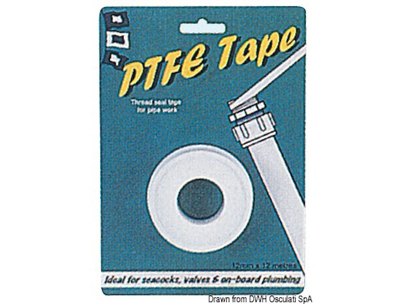 Nastro Teflon per raccordi idraulici 