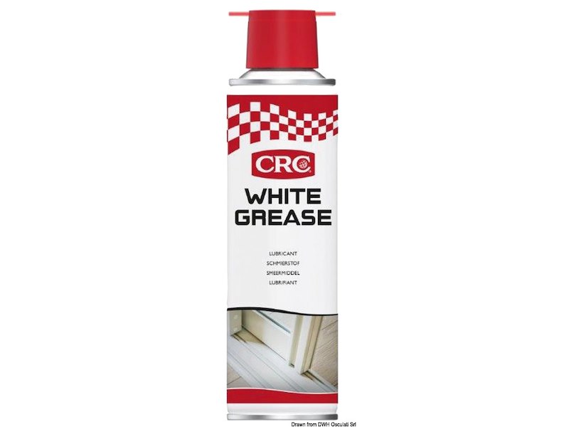 Grasso idrorepellente CRC White lithium 250ml 