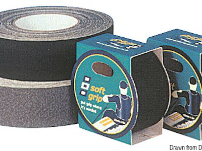 Nastro antisdrucciolo adesivo 50 mm grigio 