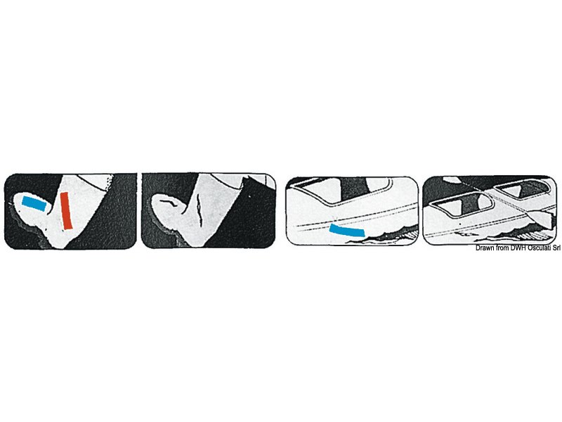 Nastro speciale telato impermeabile super autoadesivo PSP MARINE TAPES