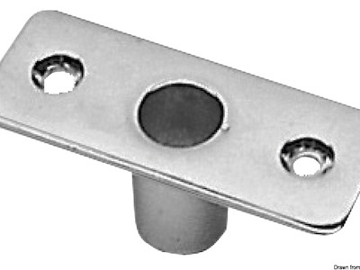 Boccola per scalmi in ottone cromato