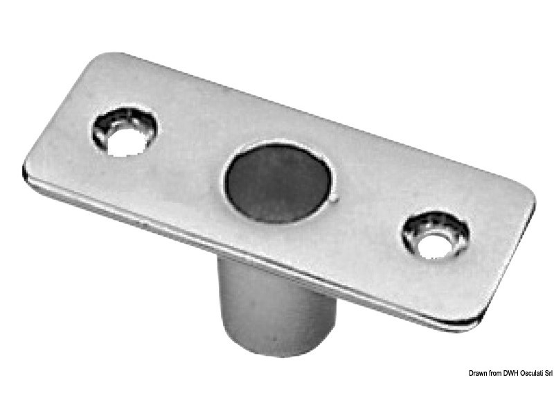 Boccola per scalmi in ottone cromato