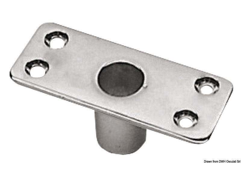 Boccola per scalmi in ottone cromato