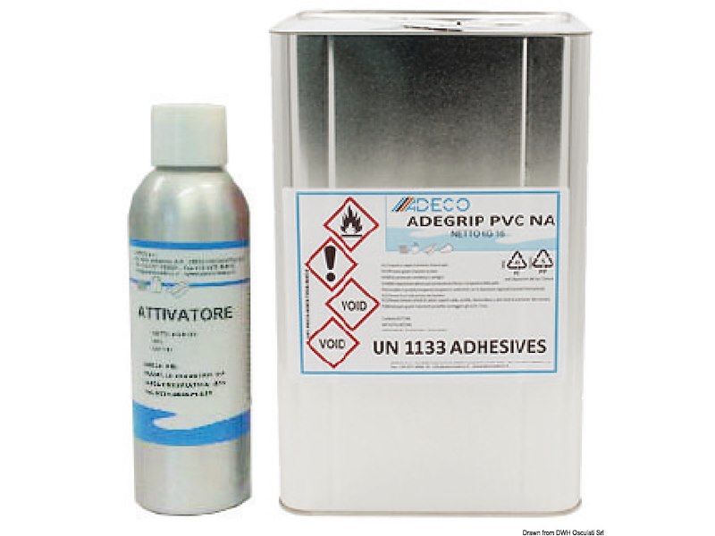 Collante per tessuti in neoprene e PVC ADECO