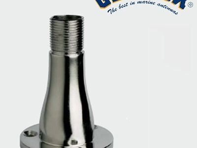 BASE FISSA IN ACCIAIO INOX GLOMEX V9174