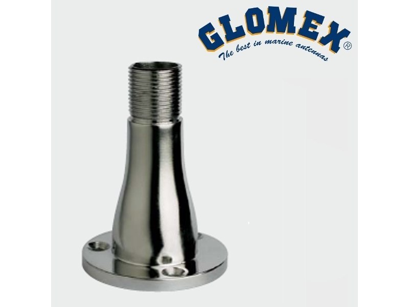 BASE FISSA IN ACCIAIO INOX GLOMEX V9174