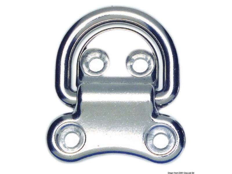 Anello abbattibile in acciaio inox