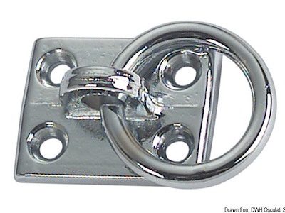 Anello snodato br.crom. 35 mm 