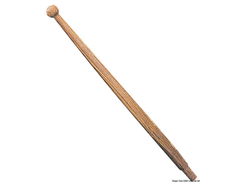 Asta portabandiera in vero legno Teak ARC