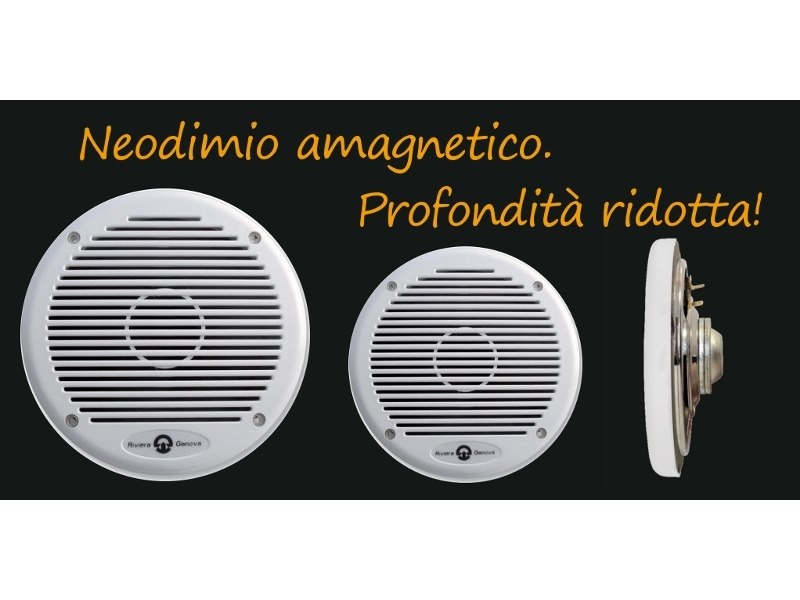 COPPIA ALTOPARLANTI SLIM 80W