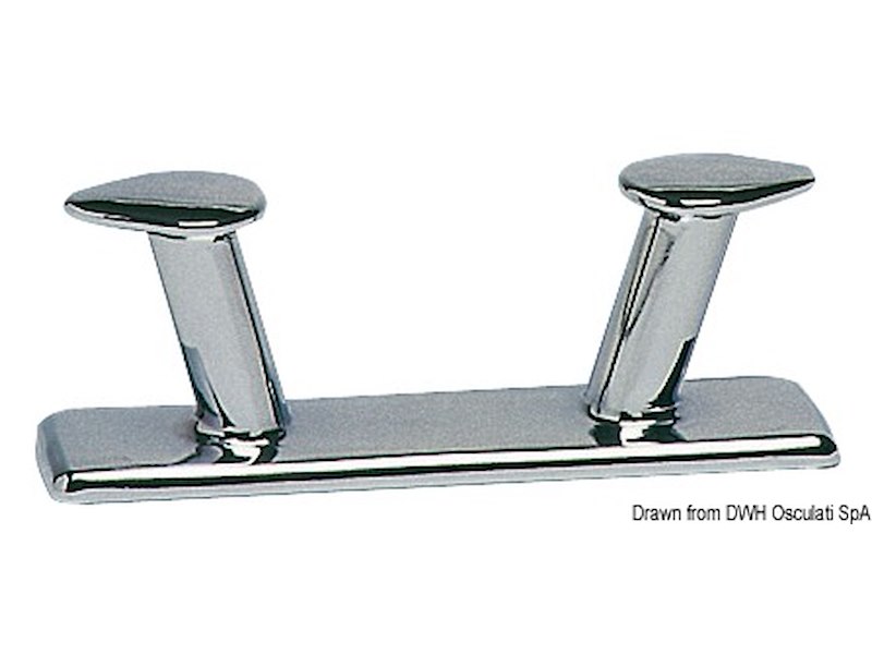 Bitta a fungo ottone cromato mm 170 