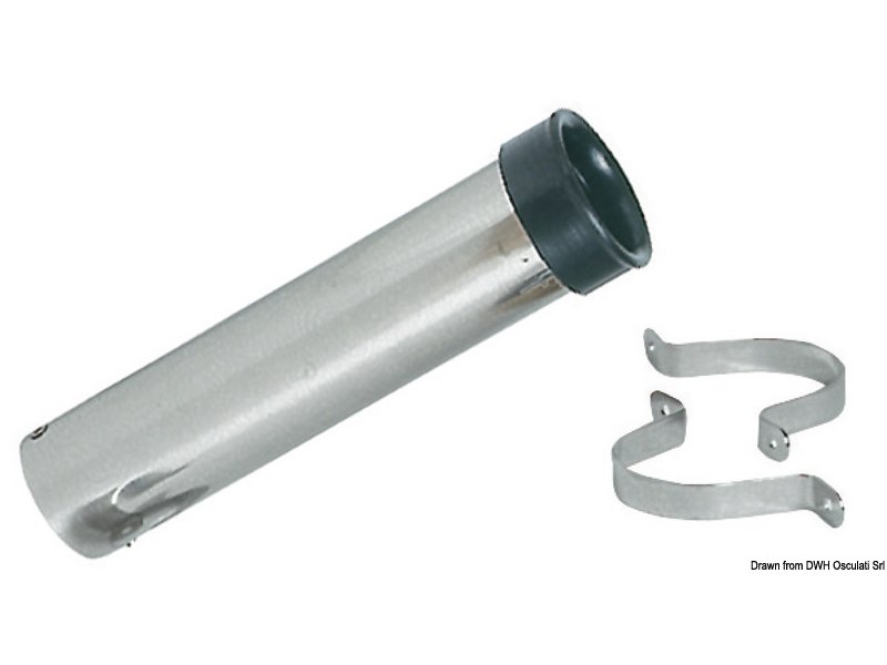 Portacanne inox 41 mm 