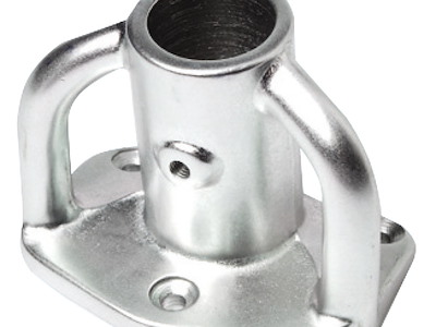 Base per candeliere in lega