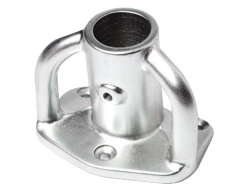 Base per candeliere in lega