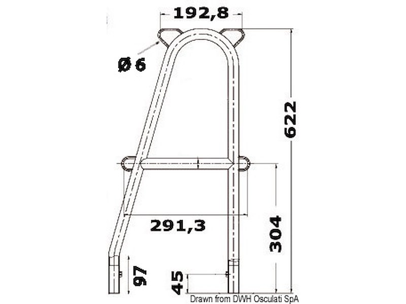 Candeliere doppio per basette interne