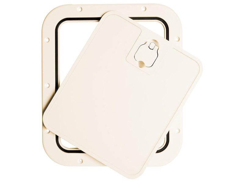 Portello d’ispezione con frontale estraibile