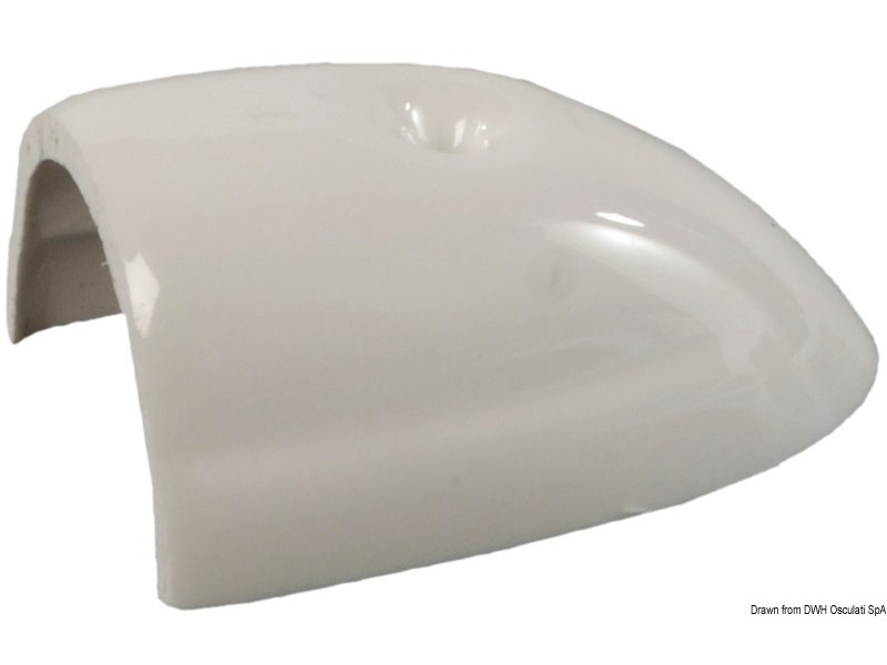 Profilo parabordo in materiale plastico rigido duralene con inserto in PVC flessibile