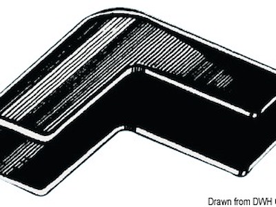 Profilo parabordo con supporto di base a L