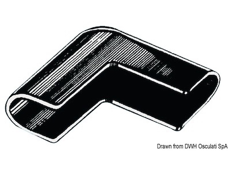 Profilo parabordo con supporto di base a L