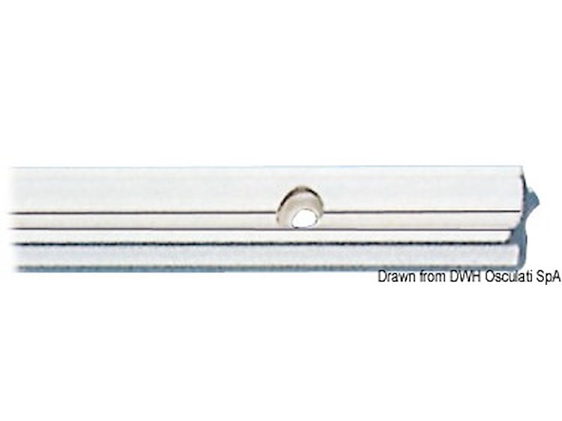 Rotaia ad X in lega leggera  2 m 