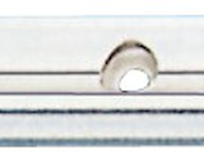 Rotaia ad X in lega leggera  2 m 