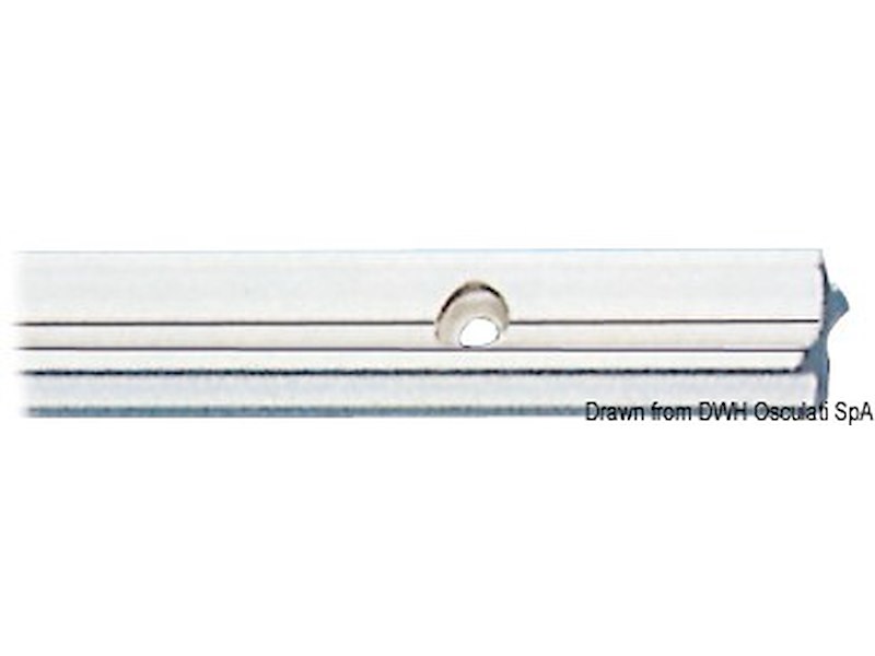 Rotaia ad X in lega leggera  2 m 