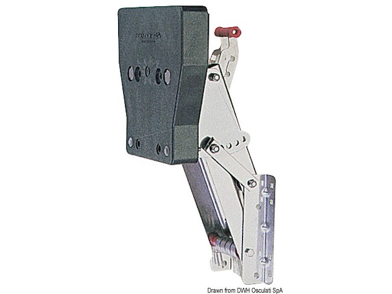 Supporto motore inox "Mega" 