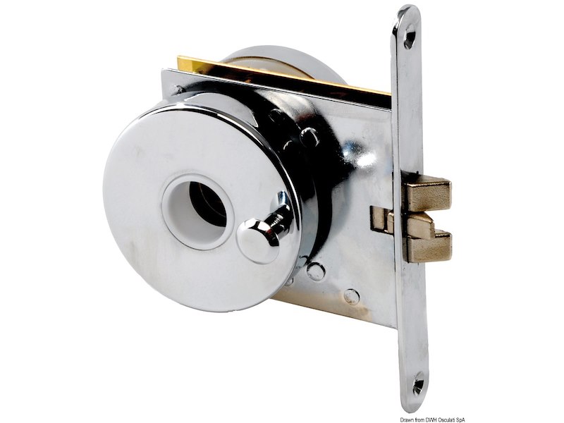 Serratura antivibrante reversibile (DX-SX) ad incasso