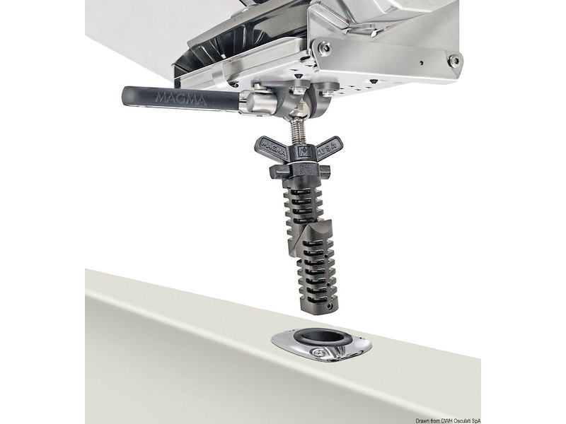 Sistema di fissaggio per grill e piani di lavoro MAGMA 48.511.06/04