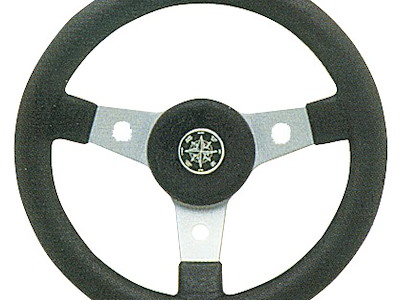 Volante Delfino nero 310 mm 