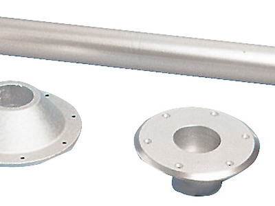 Gamba tavolo lega l. cm 70 