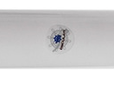 Gamba tavolo bianca 70cm 