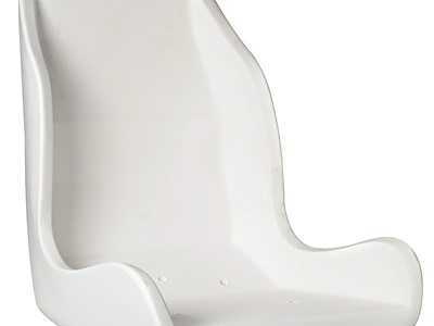 Scocca anatomica per sedili 