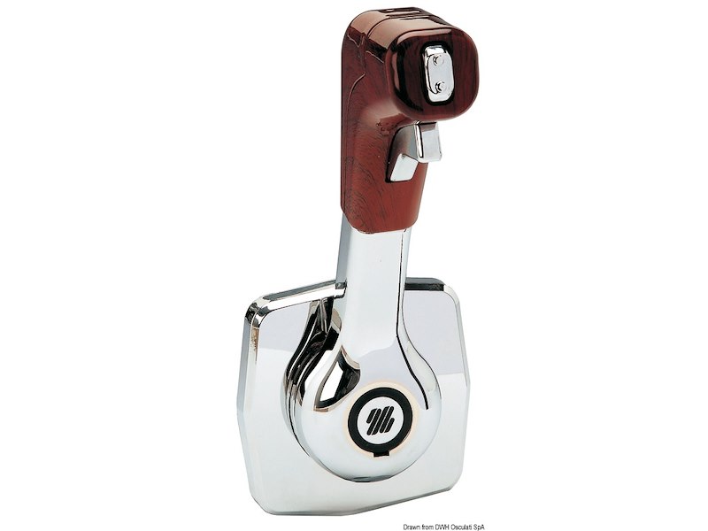 Comando monoleva ad incasso per montaggio a parete