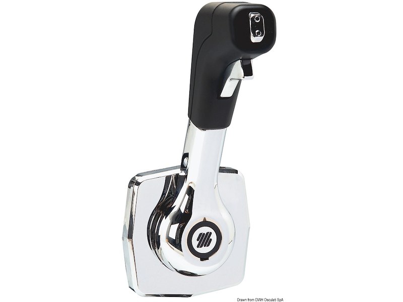 Comando monoleva ad incasso per montaggio a parete