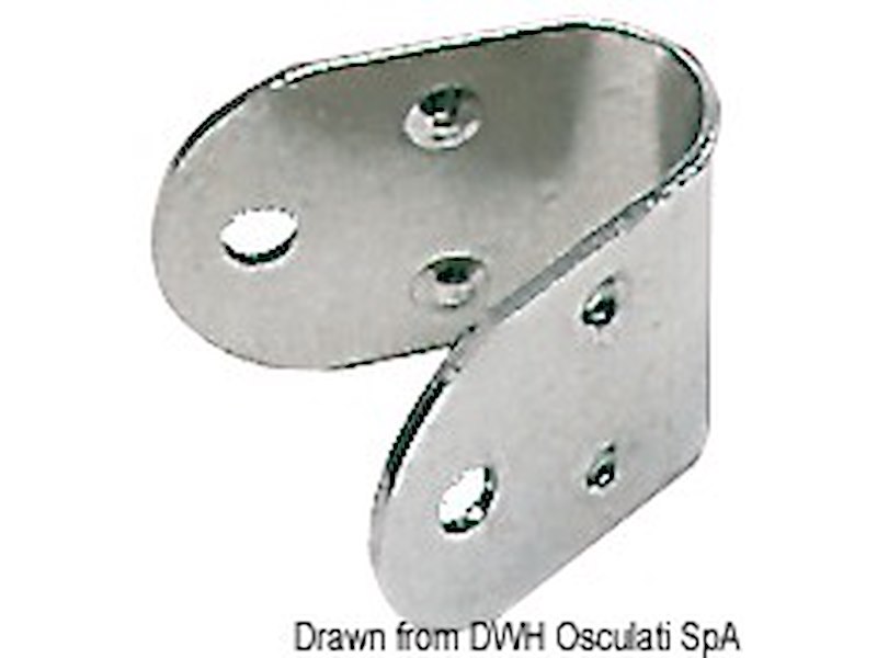 Cavallotto ad U per tubi 22 mm 