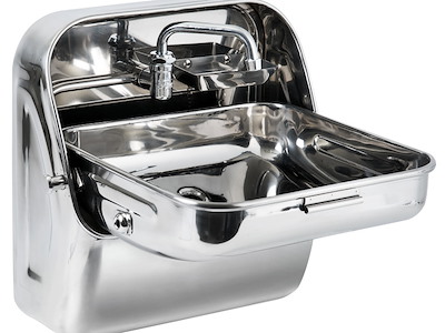 Lavello inox a ribalta 