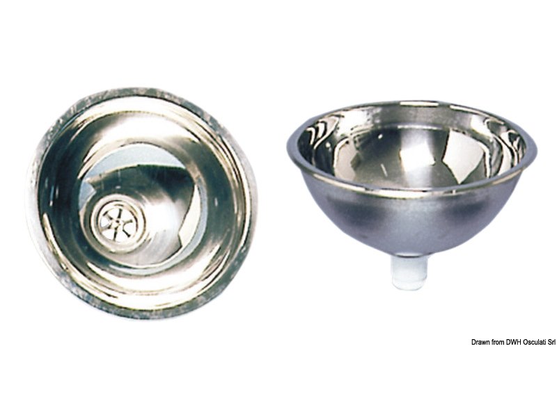 Lavello semisferico per bagno