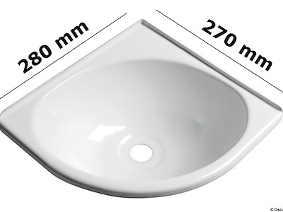 Lavello triangolare ABS 