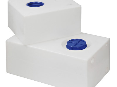 Serbatoio rigido per acqua potabile rettangolare