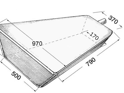 Serbatoio rigido acqua 80 l 